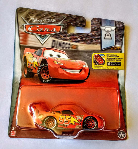 Disney Pixar Cars Rayo Mcqueen Copa Pistón Martoyz