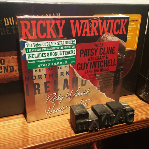 Ricky Warwick When Patsy Cline Was Crazy 2 Cd