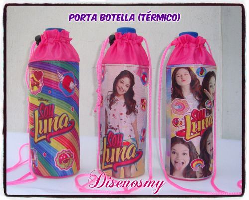 Cotillones Personalizados Porta Botella Soy Luna Peppa