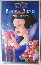 Comprar Blanca Nieves Y Los Siete 7 Enanos Vhs Rarisimo En Español L