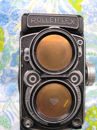 Mundo Vintage : Camara Rolleiflex Reflex Tapa Rollei Aleman