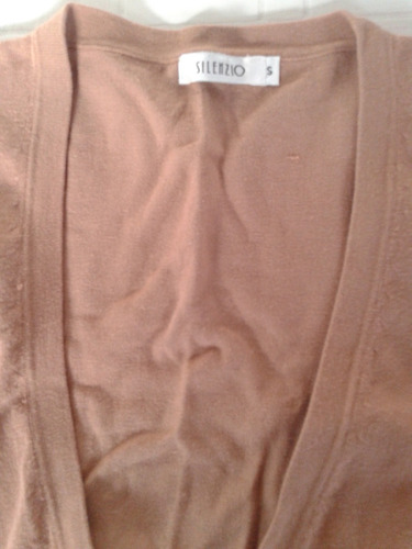 Saco Torerita Marron Clarito Silenzio Talle S