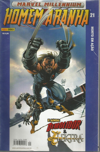 Marvel Millennium Homem-aranha 21 - Bonellihq Cx238 P20