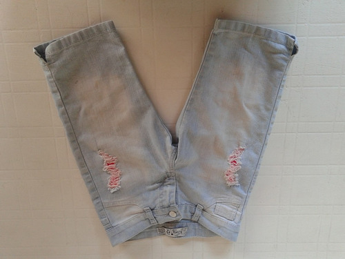 Bermudas De Jean Nena Celeste Talle 12