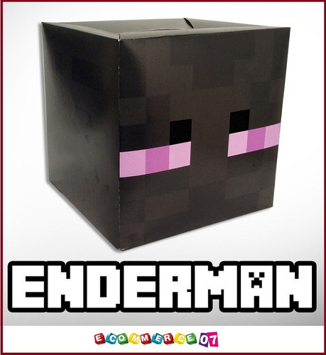 Minecraft - Enderman Cabeza Tamaño Real! E-commerce07