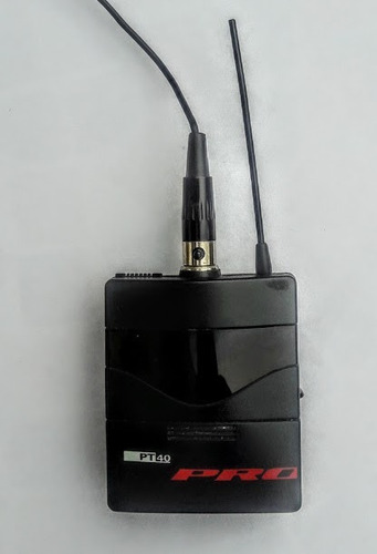 Transmisor Pro Pt 40 Mini Impecable + Microfono Akg