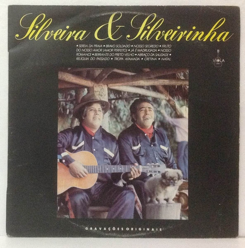 Lp Silveira E Silveirinha - Gravações Originais - 1987 - Pho