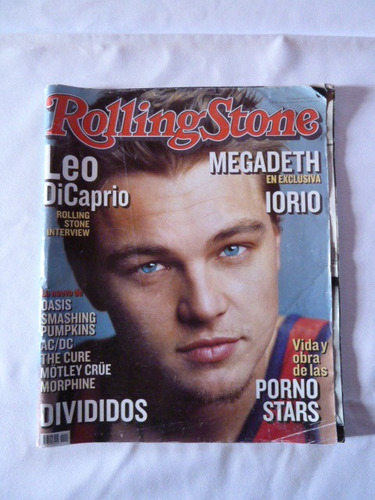 Revista Rolling Stones Año 2 1994 Megadeth Leo Dicaprio