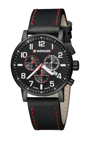 Reloj Wenger 01.0343.104 Swiss Agente Oficial Belgrano