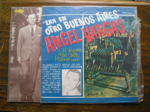 Angel Vargas Tango  2 Discos Long-play  Precio Es Por Los 2.