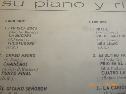 Vinilo Lp De Hugo Ramirez En Casa Vol 4 (u820