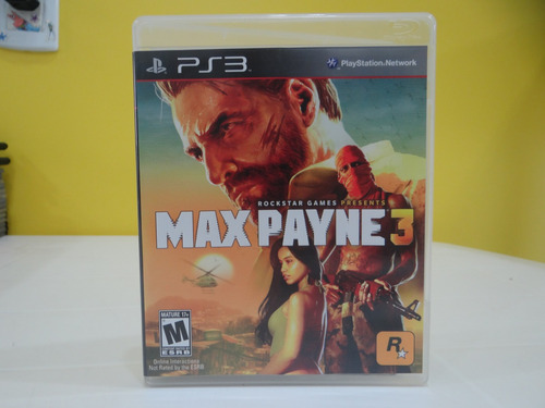 Max Payne 3 - Ps3 - Completo!