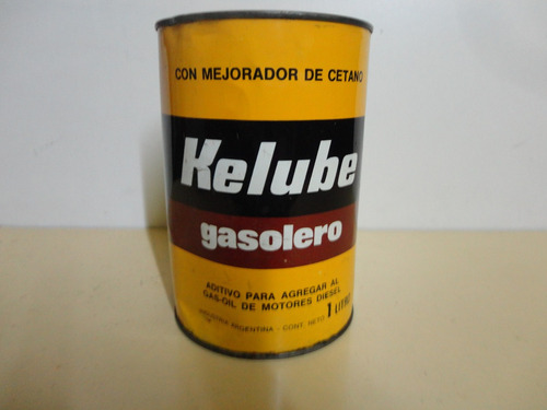 Lata Kelube Aditivo Para Gas-oil  1 Litro ( Llena )