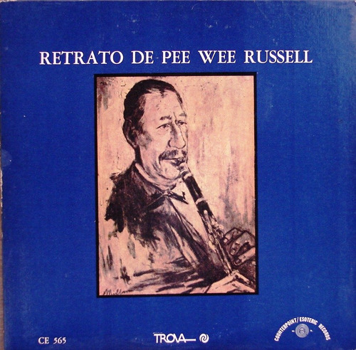 Pee Wee Russell - Retrato - Lp Sello Trova - Jazz
