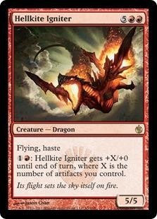 Hellkite Igniter De Mirrodin Besieged Magic