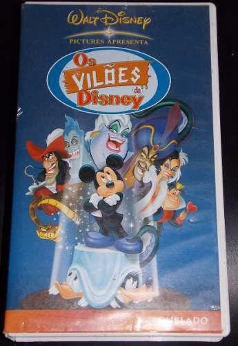 Vhs Os Vilões Disney Dublado