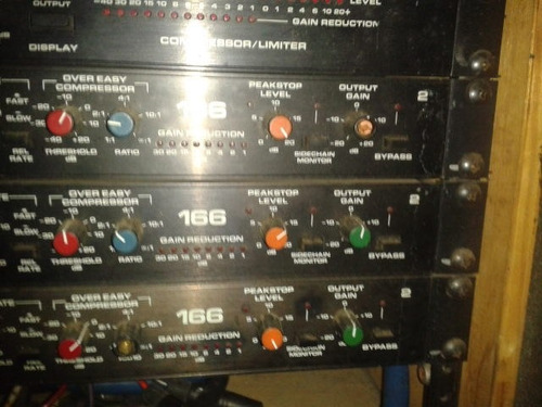 Compresor,audio, Dbx 166, Stereo, Made In Usa 1998