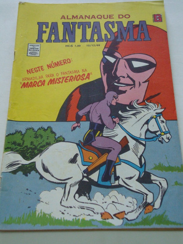 Almanaque Do Fantasma 1968 A Marca Misteriosa Banca Grátis