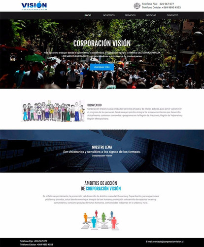Página Web Pyme $45.000 Anual Incluye Hosting Y Correo