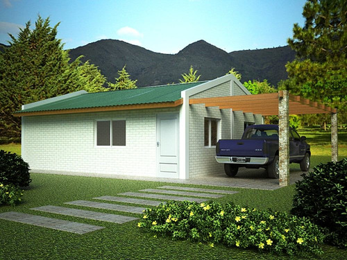 Chalet De Tres Ambientes - Construcción Rápida Y Tradicional - No Es Prefabricada