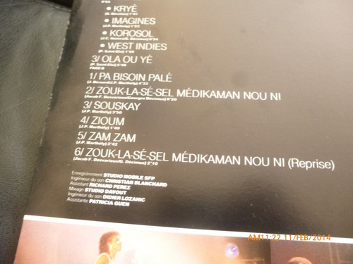 Vinilo Lp Doble De Kassav ' Au Zenith (xx52 (Usado)