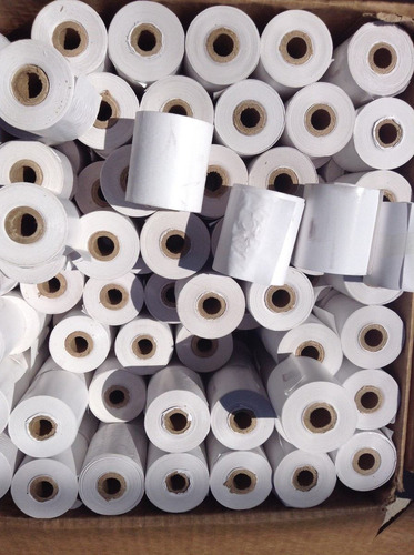 Imagen 4 de 5 de Rollos De Papel Termico 50mmx45 P/ Imp. Zebra Imz-220 C/50