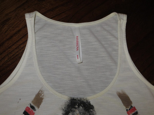 Musculosa Markova Diseño Étnico Talle M / 44 Nueva