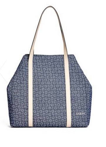 Cartera Guess Original Abitha Denim Tote