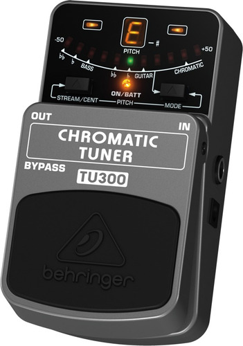 Imagen 1 de 3 de Behringer Tu300 Pedal Afinador Cromatico Guitarra Y Bajo