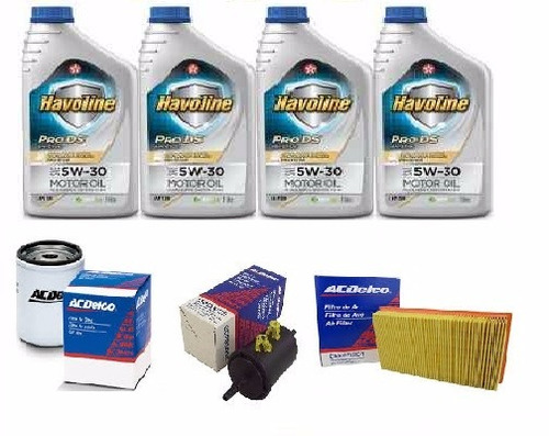 Kit Troca De Óleo Gm Havoline 5w30 Dexos1 Classic 2006/....