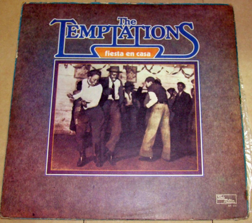 The Temptations Fiesta En Casa Lp Argentino  / Kktus