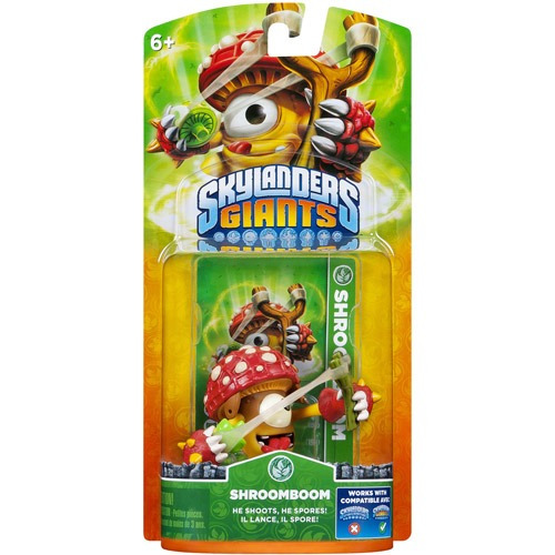 Boneco Skylanders Giants Shroomboom Para Nintendo Wii E 3ds