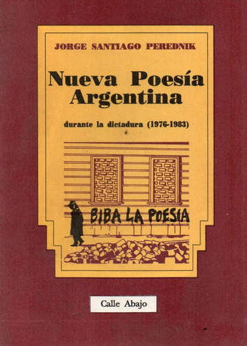 Nueva Poesia Argentina Durante La Dictadura Perednik (th)
