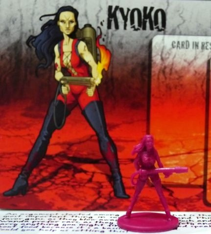 Kyoko Survivor Zombivor - Expansão Jogo Zombicide Guillotine