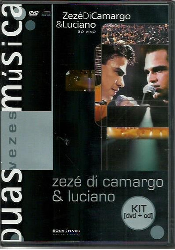 Dvd+cd Zezé Di Camargo E Luciano Ao Vivo