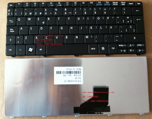 Teclado Acer 532h D255 D260 Emachines E350 Gateway Lt21 Maa