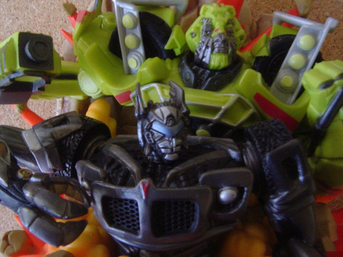 Transformers Ratchet Jazz Pvc Diorama Exclusivo Hasbro (Usado)