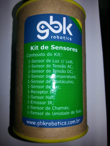 Kit Para Pic / Arduino Com Sensores Da Gbk Robotics