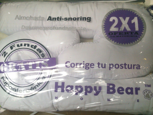 2 Almohadas Anti Ronquidos