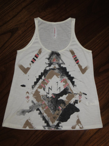 Musculosa Markova Diseño Étnico Talle M / 44 Nueva