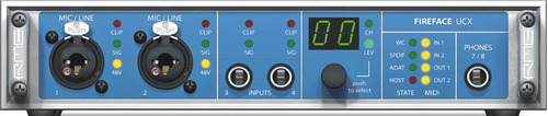 Rme Interfase De Audio Hasta 36 Canales, Fireface Ucx