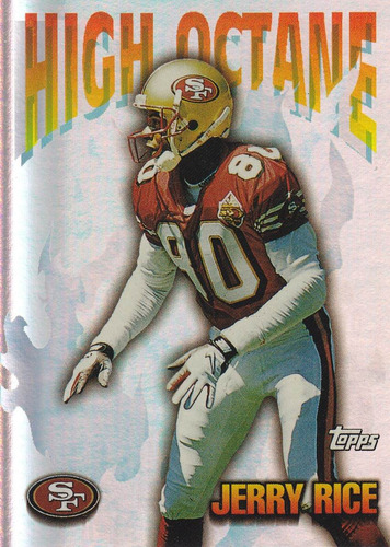 1997 Topps High Octane Jerry Rice Wr 49ers