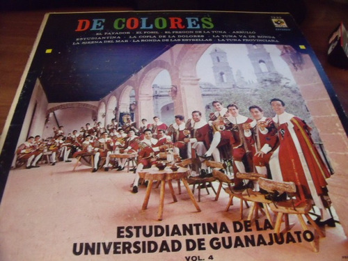 Lp Estudiantina De La Univ De Guanajuato Vol 4