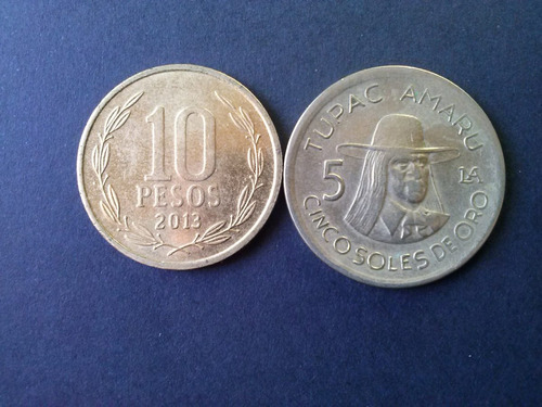 Moneda Perú 5 Soles De Oro Níquel 1976 (c20)