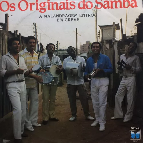 Os originais do samba - A malandragem entrou em greve º - Vinil