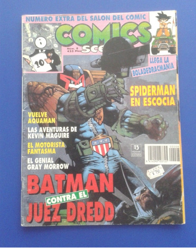 Revista Comic Scene Especial Batman Vs Juez Dredd