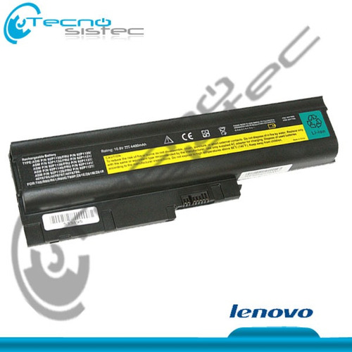 Bateria Para Lenovo - Ibm Thinkpad T60 T61 R60 R61 6 Celdas