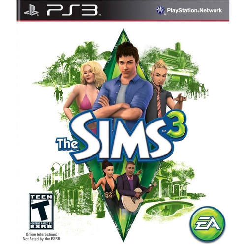 The Sims 3  The Sims 3 Standard Edition Electronic Arts PS3 Físico