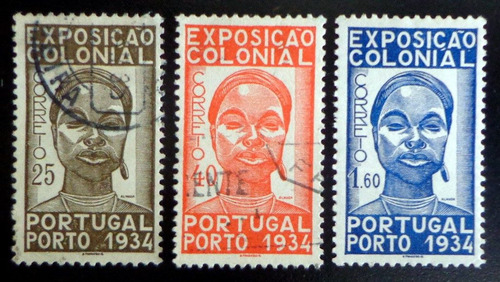 Portugal, Serie Yv. 572-4 Expo Colonial 1934 Nueva L7237