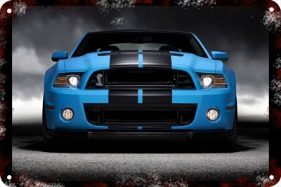 Poster Carteles 60x40cm Ford Mustang Shelby Cobra Au-041